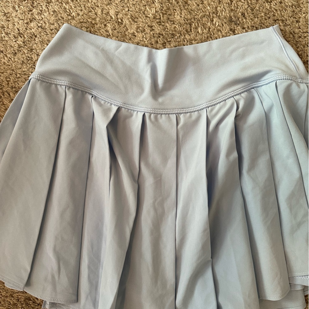 aerie light blue skort